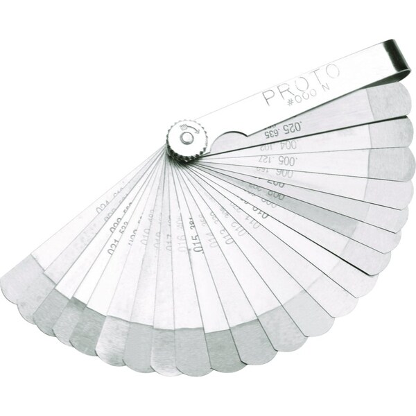 Proto SET FEELER GAUGE 22 BLADE STEP CUT POJ000N Zoro